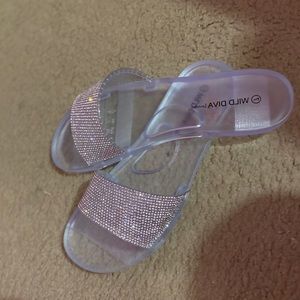 Rhinestone sandals
